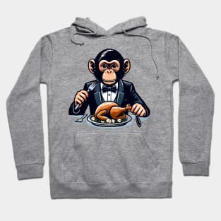 Happy Thanksgiving Monkey Hoodie